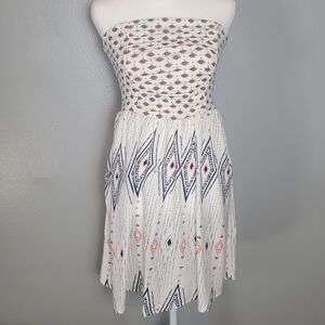 Roxy strapless mini dress